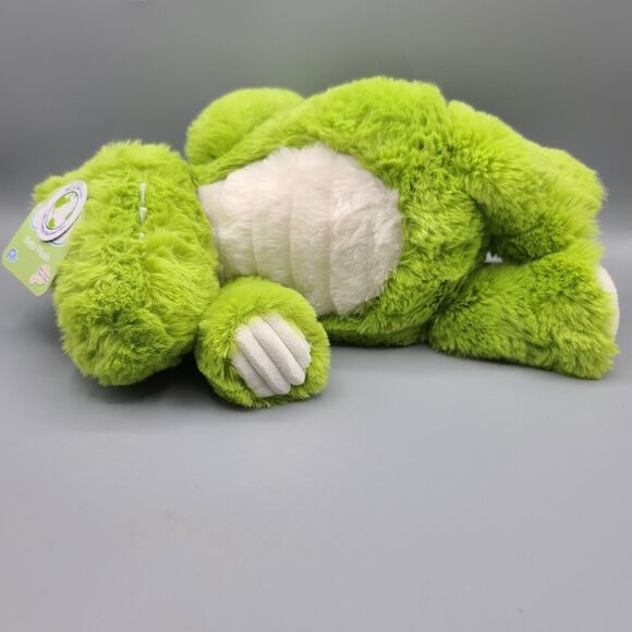 Spark Create Imagine 10" Gator Plush Rattle PolyBean Filled Plush Stuffed Animal - Picture 13 of 14